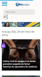 Mobile Screenshot of clicksergipe.com.br